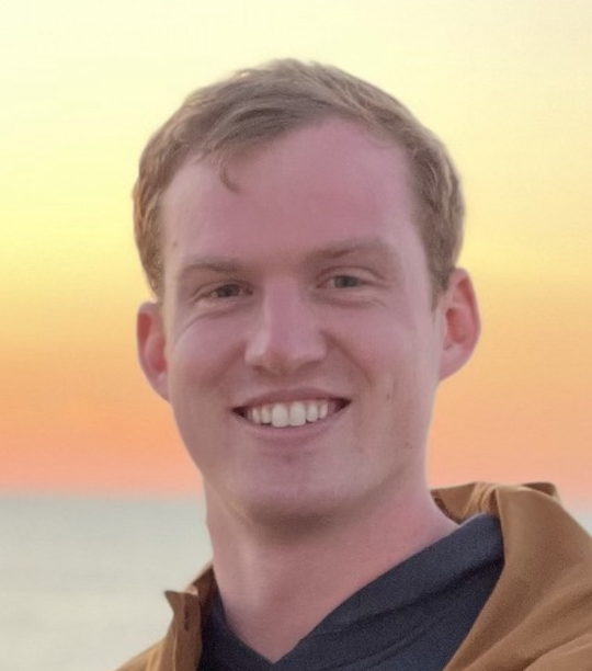 Trent Jackson at sunset